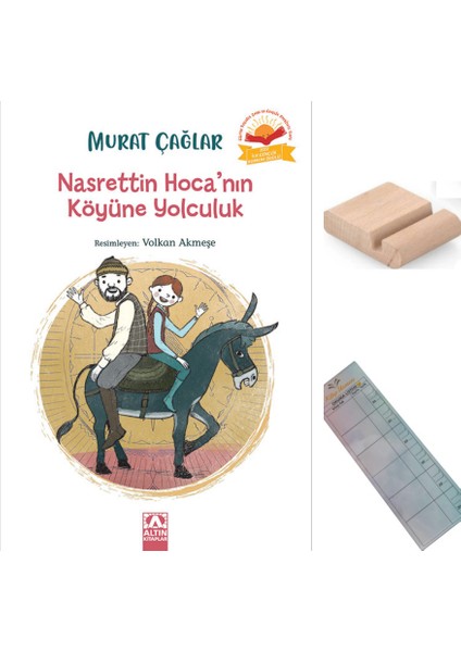Nasrettin Hoca'nın Köyüne Yolculuk / Murat Çağlar / 5. ve 6. Sınıf /10-12 Yaş Hikaye+Tablet Tutucu