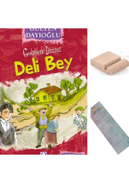 Deli Bey / Gelincik Dizisi / Gülten Dayıoğlu / 3. Sınıf / 8-9 Yaş Hikaye+Tablet Tutucu