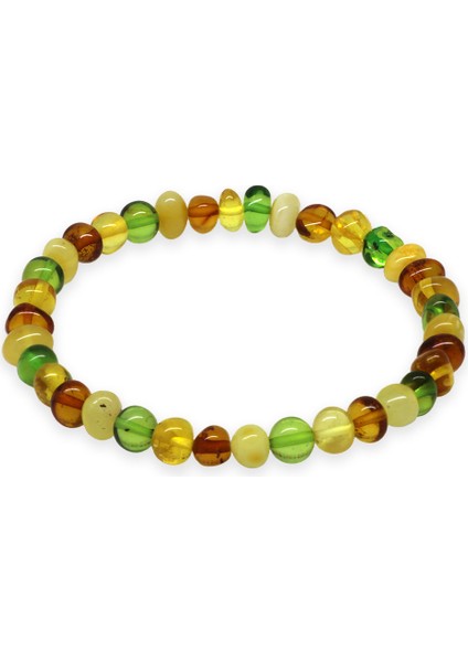 Pastel Renk Natural Form Doğal Damla Kehribar Kadın Bileklik fiyatları