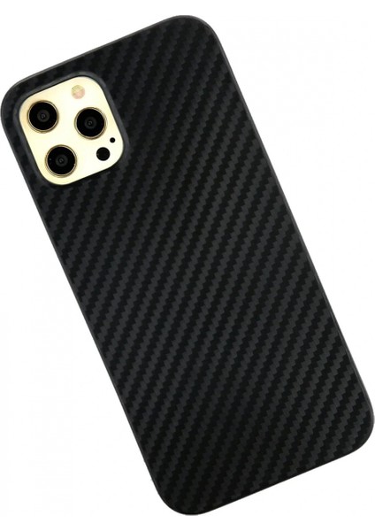 Ieg iPhone 12 Pro Max Kılıf Karbon Pp Silikon - Siyah fiyatları
