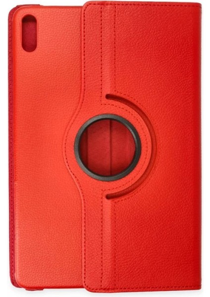 Huawei Matepad Se 11 Kılıf 360 Tablet Deri Kılıf - Kırmızı
