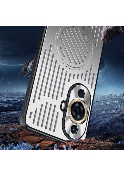 Huawei Nova 11 Kılıfı, Manyetik Metal Isı Dağıtıcı Koruyucu Kılıf-Siyah (Yurt Dışından) indirimleri
