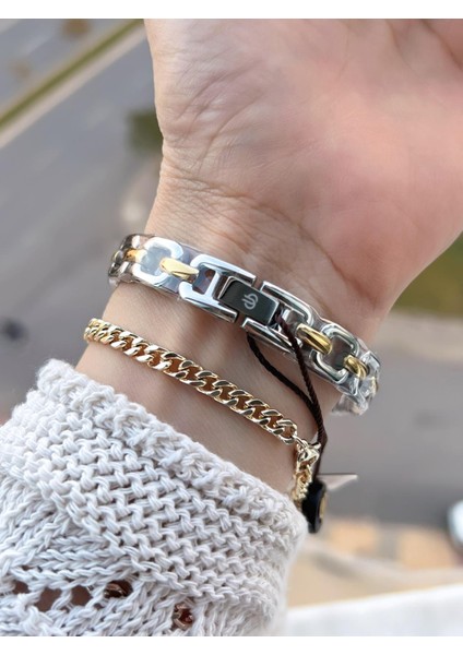 Mini Vintage Kasa Çelik Kordon 2 Yıl Garantili 3 Atm Kadın Kol Saati+Bileklik YBG.10654.1 modelleri