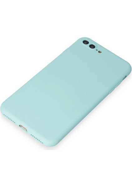 Iphone 7 Plus Kılıf First Silikon - Turkuaz modelleri