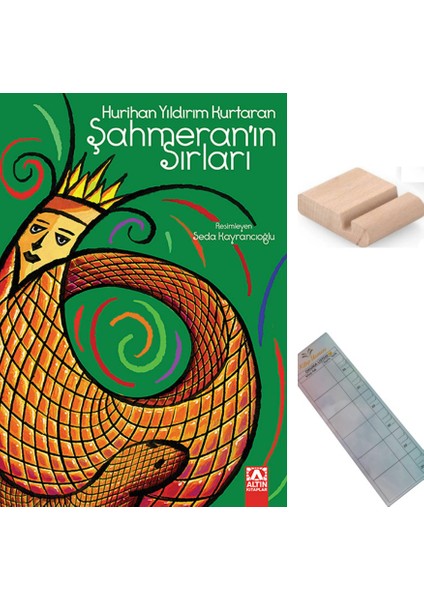 Şahmeranın Sırları / Hurihan Yıldırım Kurtaran / 5-6-7-8. Sınıf / 10-13 Yaş Hikaye+Tablet Tutucu