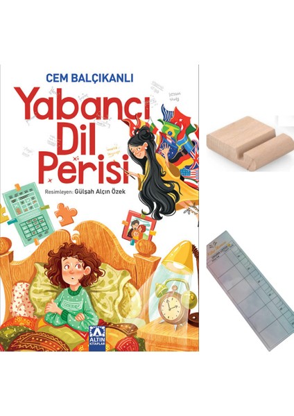 Yabancı Dil Perisi / Cem Balçıkanlı / 4. Sınıf / 9-10 Yaş Hikaye +Tablet Tutucu+Takip Ayracı