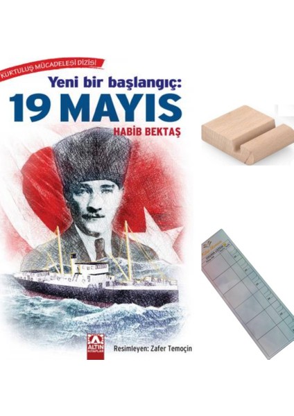Yeni Bir Başlangıç 19 Mayıs/kurtuluş Mücadelesi/habib Bektaş/3. Sınıf /8-9 Yaş Hikaye+Tablet Tutucu