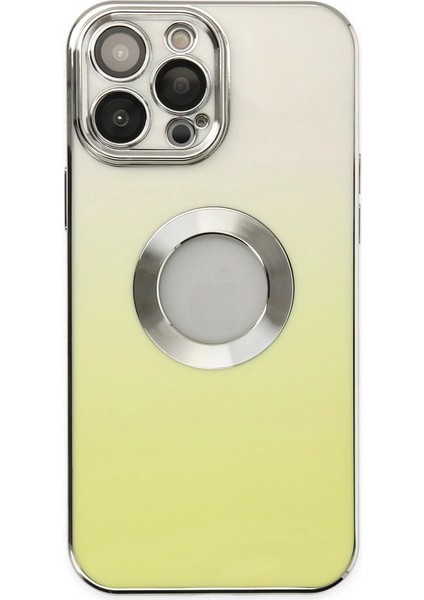 Iphone 14 Pro Max Kılıf Best Silikon - Sarı