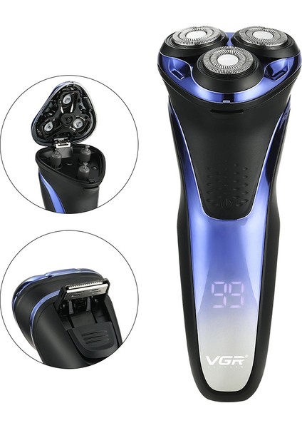 Ieg® Sakal Tıraş Makinesi Ipx7 Tıraş Makinesi (4887)