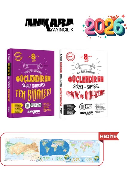 8.sınıf Güçlendiren Fen - Sözel Sayısal Mantık