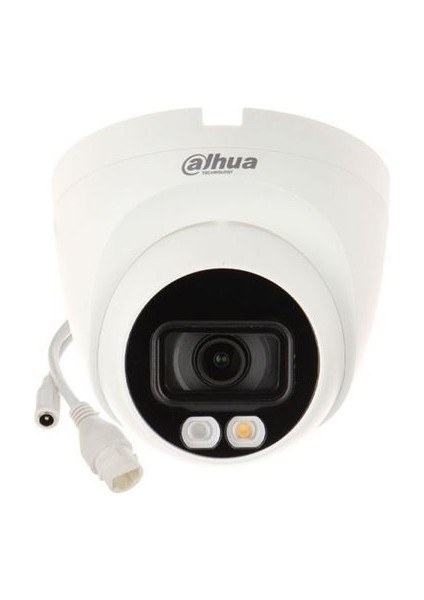 Dahua IPC-HDW1249T-S-IL-0280B 2mp 2.8mm 30MT Dahili Sesli / Full Color H265+ Poe Ir Dome Ip Kamera