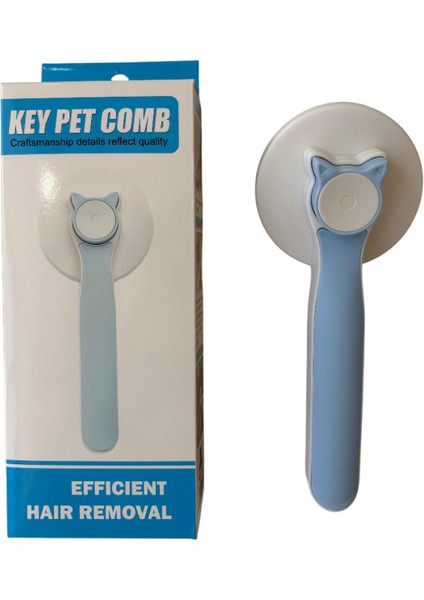 Kedi Köpek Desenli Basmalı Tarak