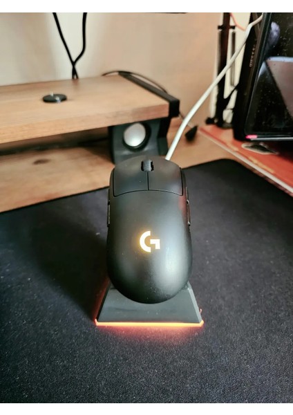 Universal Gaming Mouse Standı / Display Tutucu - Kişiselleştirilebilir Renk Masa Düzenleme Aksesuarı fiyatları