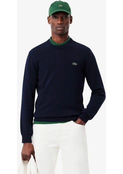 Bisiklet Yaka Basic Regular Kazak