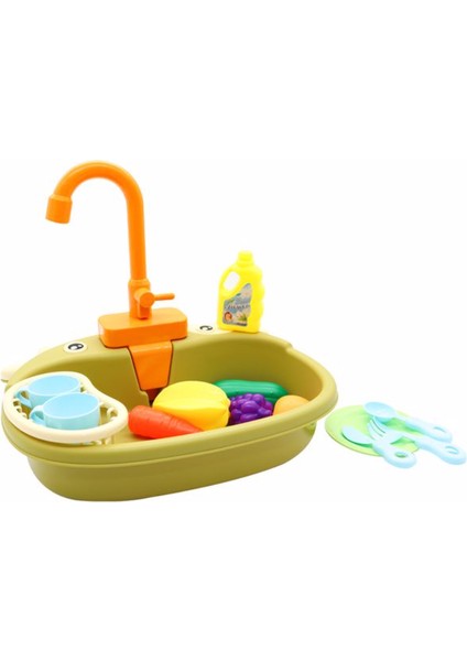 Inek Temalı Aksesuarlı Kahverengi Sulu Mutfak Lavabosu fiyatları