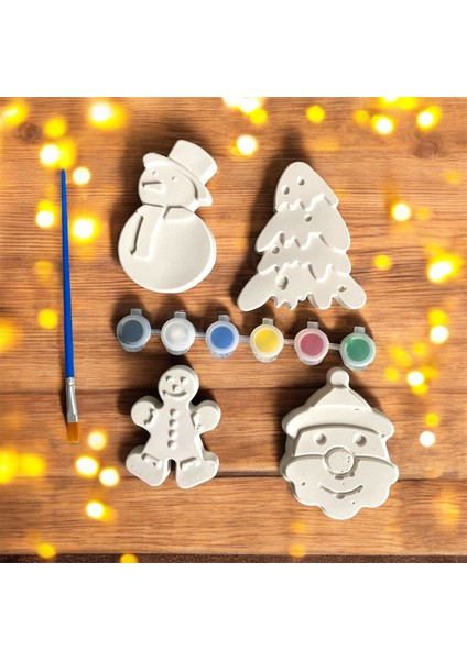 Noel/ Boyayın Seti, Kendin Yap, Dıy, Doğum Günü Hediyesi, Tatil Hediyesi, fiyatları