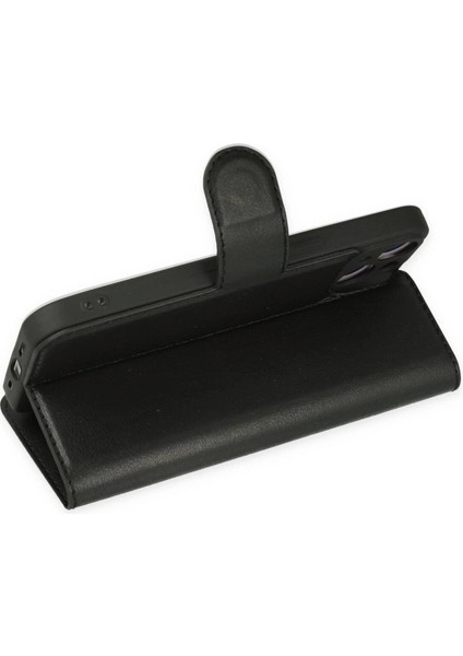 Iphone 14 Plus Kılıf Trend S Plus Kapaklı Kılıf - Siyah modelleri