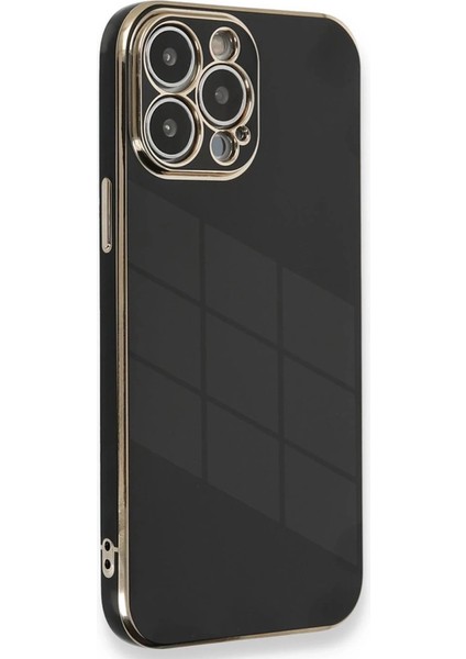 Iphone 15 Pro Kılıf Volet Silikon - Siyah