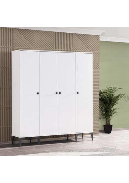 White4 Kapaklı Dolap