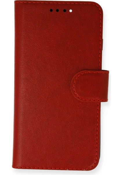 Iphone 14 Plus Kılıf Trend S Plus Kapaklı Kılıf - Kırmızı fırsatları