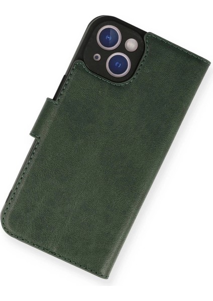 Iphone 14 Kılıf Trend S Plus Kapaklı Kılıf - Yeşil fiyatları