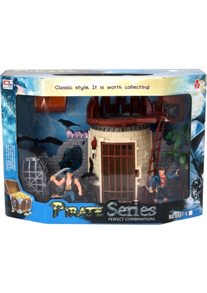 Aksesuarlı Korsan Zindanı Oyun Seti