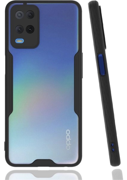 Oppo A54 4g Kılıf Platin Silikon - Siyah