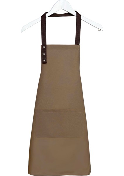 Mutfak Önlüğü Leke Tutmaz Su Itici Kumaş Çıtçıtlı Boyun Askılı Cepli Önlük modelleri