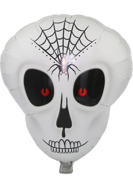 Örümcek Ağ Desenli Iskelet Folyo Balon (5358)