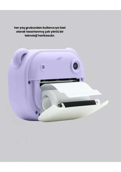 Çocuklar Için Şipşak Baskı Kamera – 18 Efektli, Oyun ve Müzik Özellikli modelleri