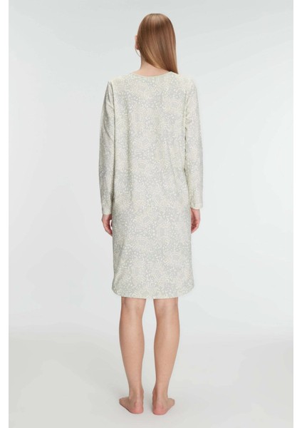 Arias Closet Pamuklu Uzun Kollu Gecelik fiyatları