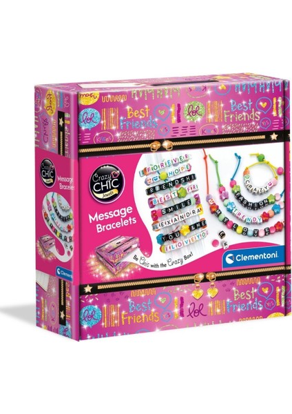 18634 Crazy Chic Mesaj Bileklikler