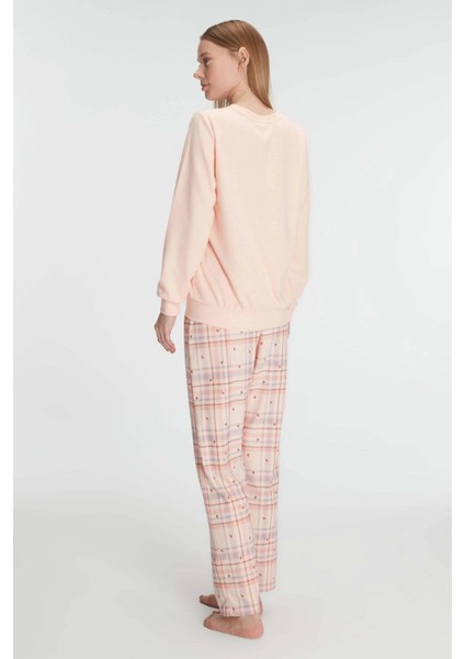 Arias Closet Pamuklu Kışlık Uzun Kol Kadın Pijama Takım fiyatları