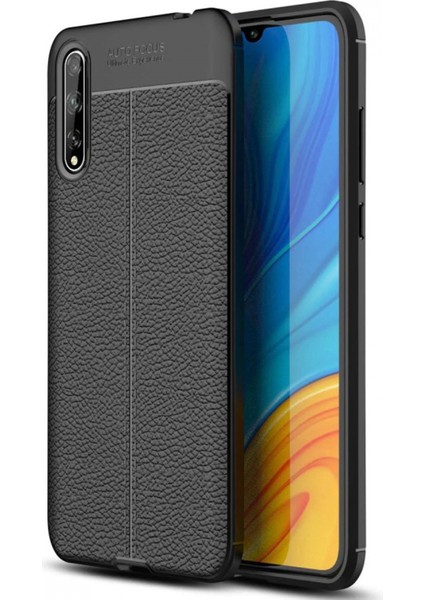 Huawei P Smart S Kılıf Auto Focus Kapak - Siyah