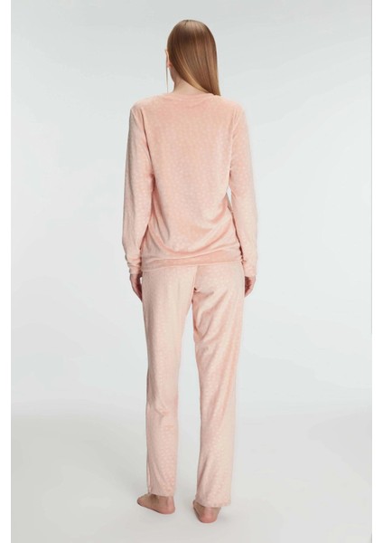 Arias Closet Uzun Kol Sweatshirt ve Pantolon Takım Pijama Takımı modelleri