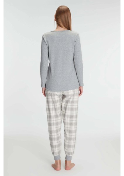 Anıl Pamuklu Uzun Kol Pijama Takımı fiyatları
