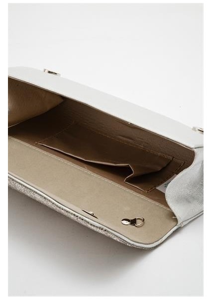 Kadın Mrtn Gümüş Dikdörtgen Taşlı Çanta modelleri