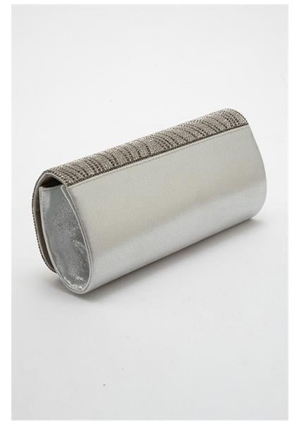 Kadın Mrtn Gümüş Dikdörtgen Taşlı Çanta fırsatları