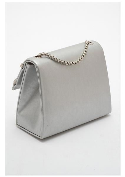 Kadın Blb Gümüş Cilt Taşlı Abiye Çanta indirimleri