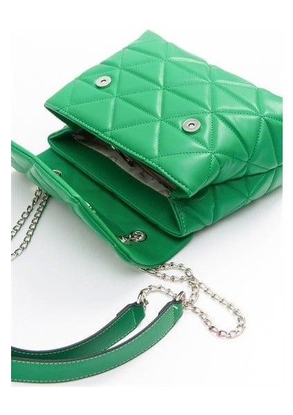 Kadın Mlny Yaşil Kapitone Çanta indirimleri