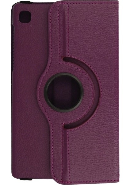 Samsung Galaxy T220 Tab A7 Lite 8.7 Kılıf 360 Tablet Deri Kılıf - Mürdüm fiyatları