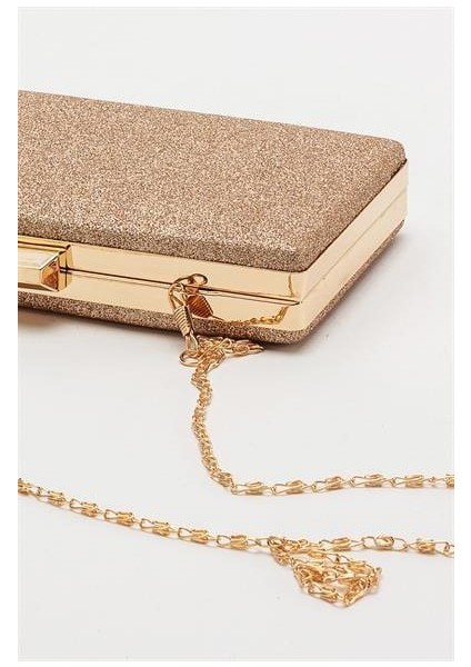 Kadın Clea Bakır Simli Portföy Çanta