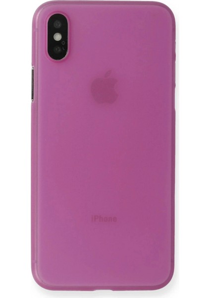 Ieg iPhone x Kılıf Pp Ultra Ince Kapak - Pembe