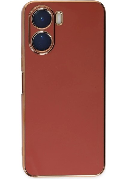 Vivo Y16 Kılıf Volet Silikon - Kırmızı fiyatları