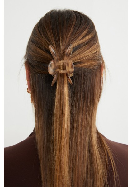 Leopar Desenli Çiçek Mandal Toka modelleri