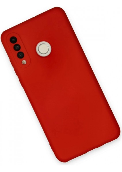 Ieg Huawei P30 Lite Kılıf Nano Içi Kadife Silikon - Kırmızı modelleri