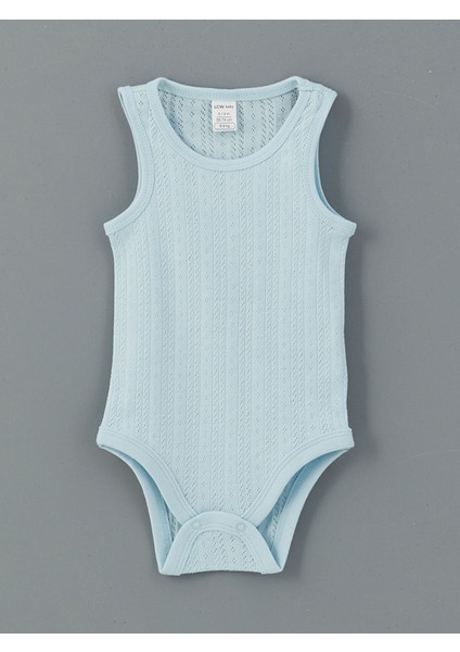 Yeni Sezon Bisiklet Yaka Basic Erkek Bebek Çıtçıtlı Bodysuit 3'lü fırsatları