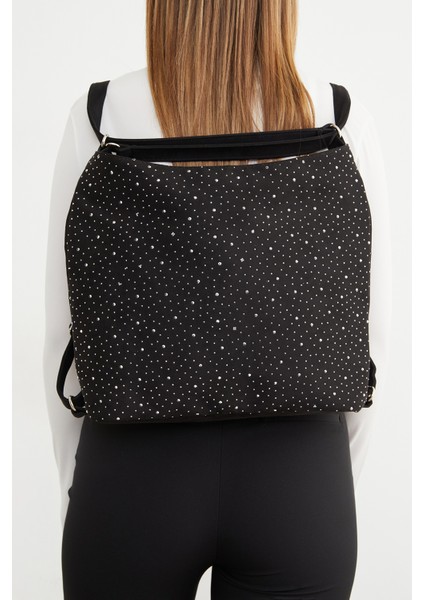 Taş Işlemeli Süet Kol ve Sırt Çantası modelleri