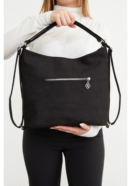 Taş Işlemeli Süet Kol ve Sırt Çantası fırsatları