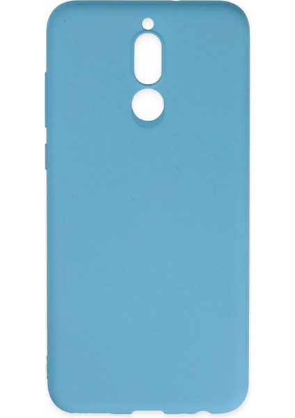 Ieg Huawei Mate 10 Lite Kılıf Nano Içi Kadife Silikon - Mavi